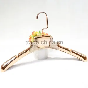 Electroplating Gold Plastic Hanger /fancy Clothes Hanger thumbnail-4
