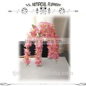 Factory Supply Artificial Cheap Silk Wisteria Floribunda thumbnail-5