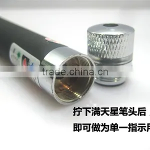 High Powerful 50mw Green Laser Pointer Pen With All Star Head, Aluminum Material Laser Pen, Long Distance Green Laser Pointer thumbnail-4