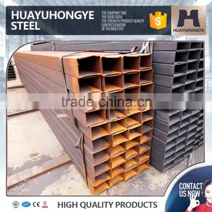 Low Price BI Rectangular Steel Pipe thumbnail-1