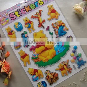 2015 Cheap High Quality Kids Cute Puffy Sticker,3D Cartoon Puffy Sticker thumbnail-4