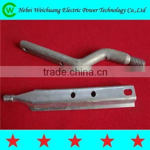 High Voltage Hot Dip Galvanized Pole Top Pin/insulator Pin Spindle for Transmission Line Hardware thumbnail-4