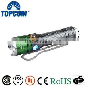 Best AC Charger UV / White LED Flashlight 1000lm Best LED Flashlight thumbnail-1