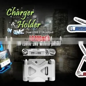 Big Capacity Foldable Powerbank With Holder thumbnail-6