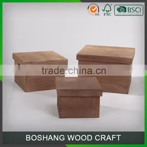 Variety of Colors Small Wooden Box Made in China thumbnail-4