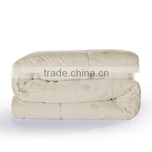 Anhui Home Textile Manufacturer OEM Patchwork Bed Sheet Wool Cashmere Quilt thumbnail-1