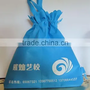 Customized Beautiful Drawstring Bag for Students thumbnail-1