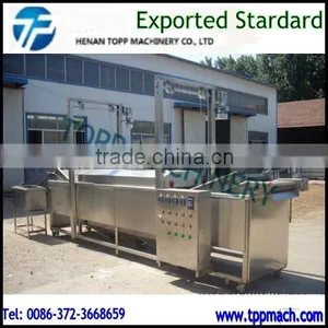 Automatic Continuous Deep Frying Production Line thumbnail-1