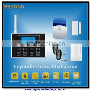 Dual Network PSTN GSM Camera Alarm System With Touch Keypad and Wireless Doorbell thumbnail-1