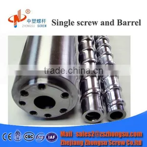 Film Extruder Molding Screw Barrel/High Speed Screw Barrel for Plastic thumbnail-3