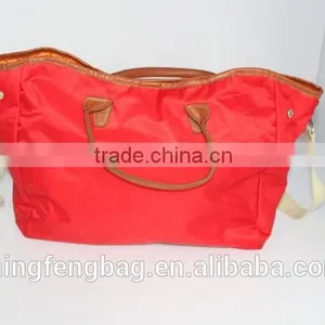 Wholesale Costom High Quality Fashionable Waterproof 600D Oxford Tote and Shoulder Women Bag thumbnail-2