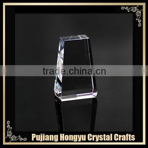 Handmade Blank Laser Engraved Crystal Block thumbnail-3