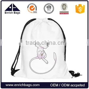 New Arrive Popular Pokemon Backpack Cotton Drawstring Bag thumbnail-3