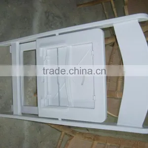 High Quality White Resin Folding Banquet Chair thumbnail-4