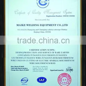 ISO 6848 2% WT20 2.0mm Thoriated Tungsten Welding Electrode thumbnail-6