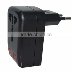 2016 AINOVO NEWEST World Travel Adapter With USB Charger thumbnail-6