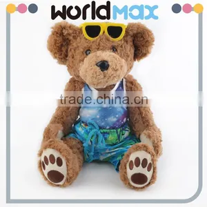 China Wholesale High Quality Custom Christmas Teddy Bear Stuffed Plush Toy thumbnail-2