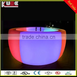 Commercial Furniture Style Modern Illuminated LED Bar Counter Curve Light Bar For Club Party thumbnail-2