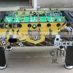 55Inch Yellow Soccer Foosball Table Indoor Play Table Foostable 8grips Football Table thumbnail-3