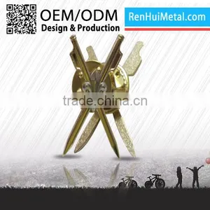 Hot Selling 2D/3D Gold Magnetic Badge thumbnail-5