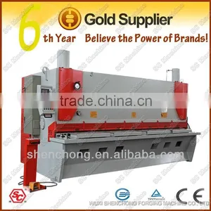 QC11Y-12x4000 Hydraulic Shear Cutting Machine thumbnail-1