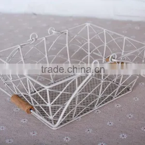 Customized Cute and Practical Metal Wire Baskets for Fruit thumbnail-6