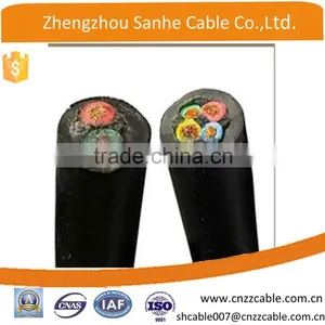 3*25+16 Flexible Copper/CCA Conductor Rubber/PVC Insulated Rubber Cable thumbnail-2