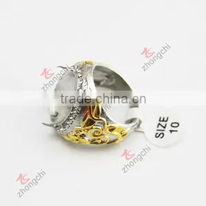 Hot Selling Stainless Steel Wedding Ring Indonesia Wholesale thumbnail-2