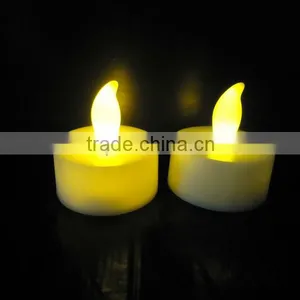 ABS Material Yellow Colour Led Candle Light,led Novelty Candle,led Tea Light thumbnail-1
