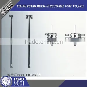 High Quality Galvanized Led Street Hot Rolled Lamp Pole thumbnail-6