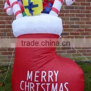 Big Inflatable Stocking for Christmas Party Decor thumbnail-1