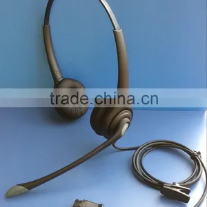 Professional Binaural Call Center Headset With RJ11/RJ9/USB thumbnail-1