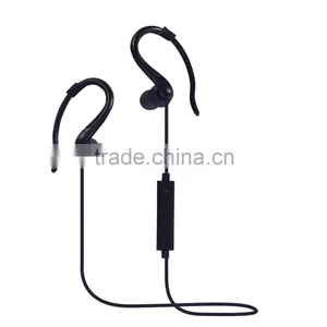 China Manufacturer Bluetooth 4.1 Sports Earphones Headphone Headset With Earhook thumbnail-1