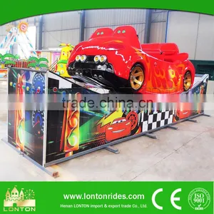Amusement Park Equipment Double Wave Mini Flying Car For Sale Kiddy Rides thumbnail-5