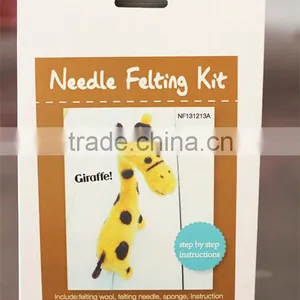 DIY Giraffe Wool Felting Craft Kit thumbnail-1