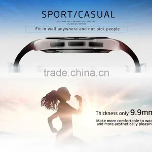 NO.1 G5 Smart Watch MTK2502 Heart Rate Monitor Fitness Tracker Call SMS Reminder Remote Camera for Android IOS thumbnail-3
