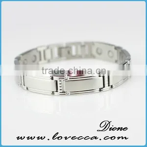 Stainless Steel/tungsten/silicone/ Titanium Magnetic Bracelet Health Care thumbnail-3