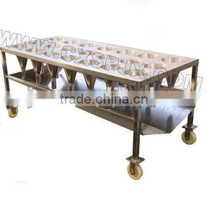 Chicken Slaughter Machine/stainless Steel Small Capacity Blood Letting Table thumbnail-1