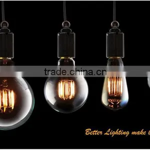 4000K CRI80 Edison Led Filament Bulbs ST64 CE ROSH 120V 220V B22/E26/E27 LED thumbnail-5