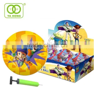 5 Inch Inflatable Ball Made by Latex Air Bladder and Fabric Soft Baseball thumbnail-6