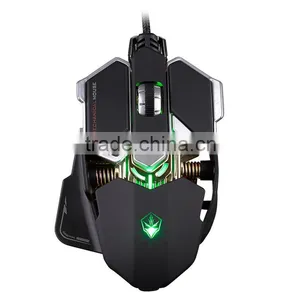 LUOM G10 10 Buttons 4 Colors DPI Adjustable Optical USB Wired Mouse thumbnail-4