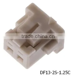Hirose Female Connector DF13-2S-1.25C Socket Housing DF13 Series 2 Pin 1.25mm Pitch 1 Row 2 Way thumbnail-1