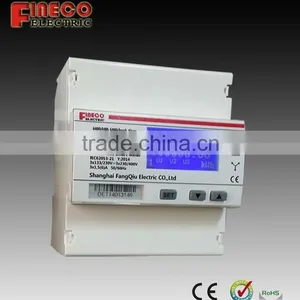 EM537 Three Phase Energy Meter Multi Function Energy Meter Din Rail Energy Meter thumbnail-1