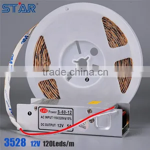 Free Sample 9.6w 3528 120 Led per Meter Strips thumbnail-2