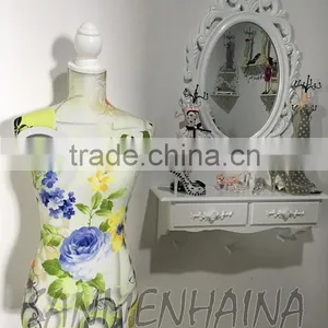 Plant Printing Elastic Fabric Female Mannequin thumbnail-4