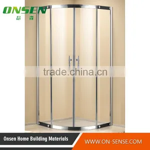 Simple Design Shower Cabin 2016 Best Design Stainless Steel Shower Box With Tempered Glass thumbnail-1