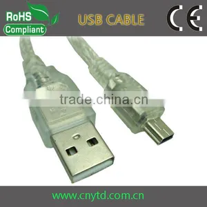 USB2.0 Charging Cable am to 5p Mini Usb Cable thumbnail-3