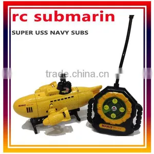2014 Newest 5ch rc Submarine Toy, rc Submarine. thumbnail-1