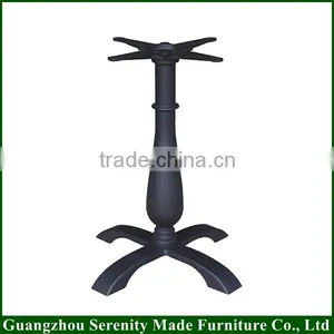 2016 Wholesale Furniture Antique Cast Iron Wrought Iron Table Base 4 Legs thumbnail-1