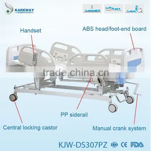 ce Iso Approved Cheap Price Height Adjustable Hospital Bed Equipment thumbnail-6